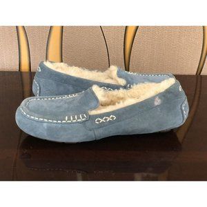 UGG AUSTRALIA Ansley Women's Moccasin-Slippers Baby Blue/Sky Size: 5 (3312) A103